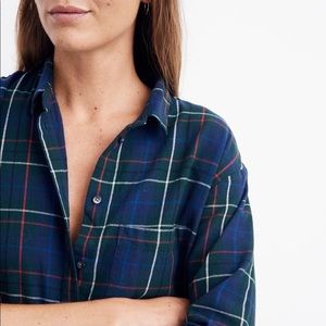 Madewell ex-boyfriend flannel
